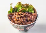 牛カルビ・ハラミ2種丼(ゴツ盛り牛カルビ丼 重兵衛 十三店)