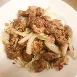 砂肝の山椒揚げ（中華家 隆華）