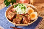 ねぎだく豚角煮丼（豚でもない角煮丼 豊豚 HOUTON 堀切5丁目店）