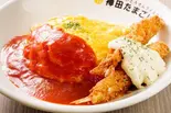 エビフライ&オムライス Deep Fried Shrimp & Omelet Rice(ふわとろオムライスの店 五反田たまごけん GOTANDA TAMAGOKEN)