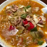 五目海鮮湯麺（中華居酒屋 上海厨房）