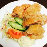 スパイシーチキン唐揚げ spicy chicken fried（インド料理＆バー サッカール）