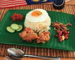 ナシレマ Nasi Lemak（マレーシア屋台料理 ちりばり 五反田本店）