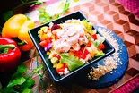 チキンブレストグレインズライスボウルサラダ(Grains rice bowl salad グリーングレインブレイン)
