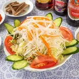 グリーンサラダ Green salad(Indian Nepal Resturant Shila)