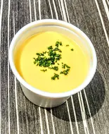 北海道コーンクリームスープ Corn soup（東北地方の食材・放牧牛・パスタ フォレストキッチン ウィズ アウトドア リビング FOREST KITCHEN with Outdoor Living）