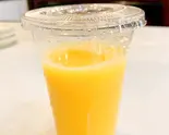 オレンジジュース（鮨處八千代 飯田橋店）