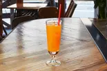 オレンジジュース（クラッチコーヒーアンドベイク）