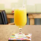 オレンジジュース（極上味噌ラーメン 至福の一杯）