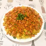 キーマライス Keema Rice (チキン ミンチ チャーハン )（インド・ネパールレストラン シバサクティ）