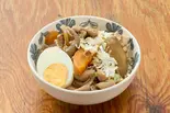 もつ煮込み全部盛り（もつ焼きぶーちゃん）