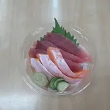 ワンカップ刺身 まぐろ・サーモン（寿司百花川崎鶴見店）
