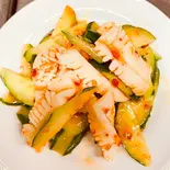 つまり、イカと胡瓜の和え物（勝生中華料理三ノ輪店）