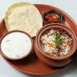スペシャル シーフード ビリヤニ / Special Seafood Dum Biriyani（Kerala Kitchen 新丸子店）