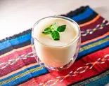自家製ラッシー(アイス) Homemade lassi (iced)（DININGBARhaon）