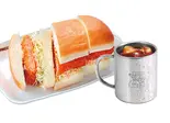 エビカツパンセット（コメダ珈琲店 浦安駅前店）