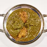 SAG MUTTON CURRYほうれん草マトンカレー（ナマステ朝霞）