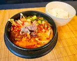 黒毛和牛すじユッケジャン定食|Black Wagyu Beef Tendon Yukgaejang Set Meal（神戸長田牛すじ専門店 すじ福）