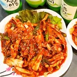 イカポッカ(오징어볶음)（焼肉ソウル）