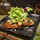 【大人気】ねぎ塩とんかつ（創作串揚げ 一正）