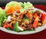 カエル辛味炒め Ech xao sa ot（Minh Nhat Quan草加店）