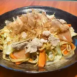 塩だれシーフード焼きそば（新世界串かつ39）