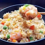虾仁炒饭(エビチャーハン)（ワンタンの味）