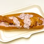 【単品】からあげドッグ（【ピンクタルタル×生姜仕込み】まゆちゃんのからあげ）
