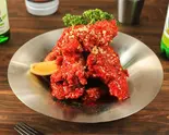 ヤンニョムチキン骨付半身（7Mac）