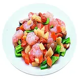 蝦とカシューナッツ炒め（中華料理美山飯店）