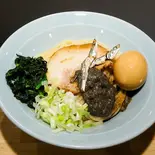 極濃味玉煮干油そば（東京極上煮干 野毛店）