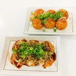 たこ焼き定番あっさりソース＆岩塩とごま油（ふぅちゃん）