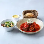 ボルシチ(スープ・サラダ・パン)セット（L'UTOPIE）