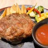 ラム肉100%のハンバーグ(200g) LAMB 100%HAMBURG(SOLEIL)