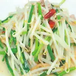ニラモヤシ炒め（台湾料理興福順 座間店）
