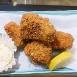 鮪のカレーフライ（寿司文）