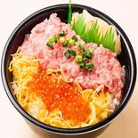 76 ねぎとろいくら丼(魚丼 西新テングッドシティ店)