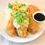 和風おろしポン酢ささみかつ定食（洋食 夢たまご）