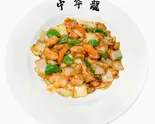鶏肉の黒コショウ炒め(牛骨ラーメン不二家)