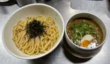 魚介豚骨つけ麺（麺屋のりお西成花園店）