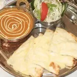 大人気 チーズナンセット(cheese nan set)（本格タンドリーカフェ虹）