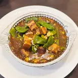 角煮とインゲンの煮込み《红烧肉炖豆角》（星宿飯店 浦安駅前店）
