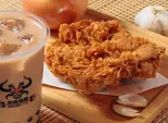 紅茶ミルクティー+ 悪魔ジーパイ（台湾悪魔ジーパイ 川崎銀柳街店）