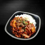 甘辛豚プルコギ丼（韓国料理ヤンピョンヘジャンク新大久保）