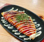 とん平焼き（【大阪名物 揚げたこ焼き・イカ焼き】粉もん屋 清水店）