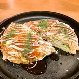 海鮮お好み焼き（屋台鉄板 三寸）