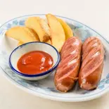 ソーセージ揚げとポテト Fried sausage potato（INDIAN RESTAURANT SAINO）