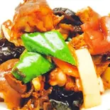 豚足の醤油煮込み/Stewed pork trotters(中華料理 龍門)