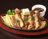 【お肉2倍】バター ダブルNYジャークチキンステーキBOX（【ごはん特盛まで無料】ジャークチキン＆TACORICE 日吉店）