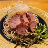 冷たい鴨南蛮（鴨屋 そば香 妙蓮寺本店）